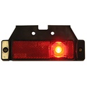 Side marker LED with base 12-24v red