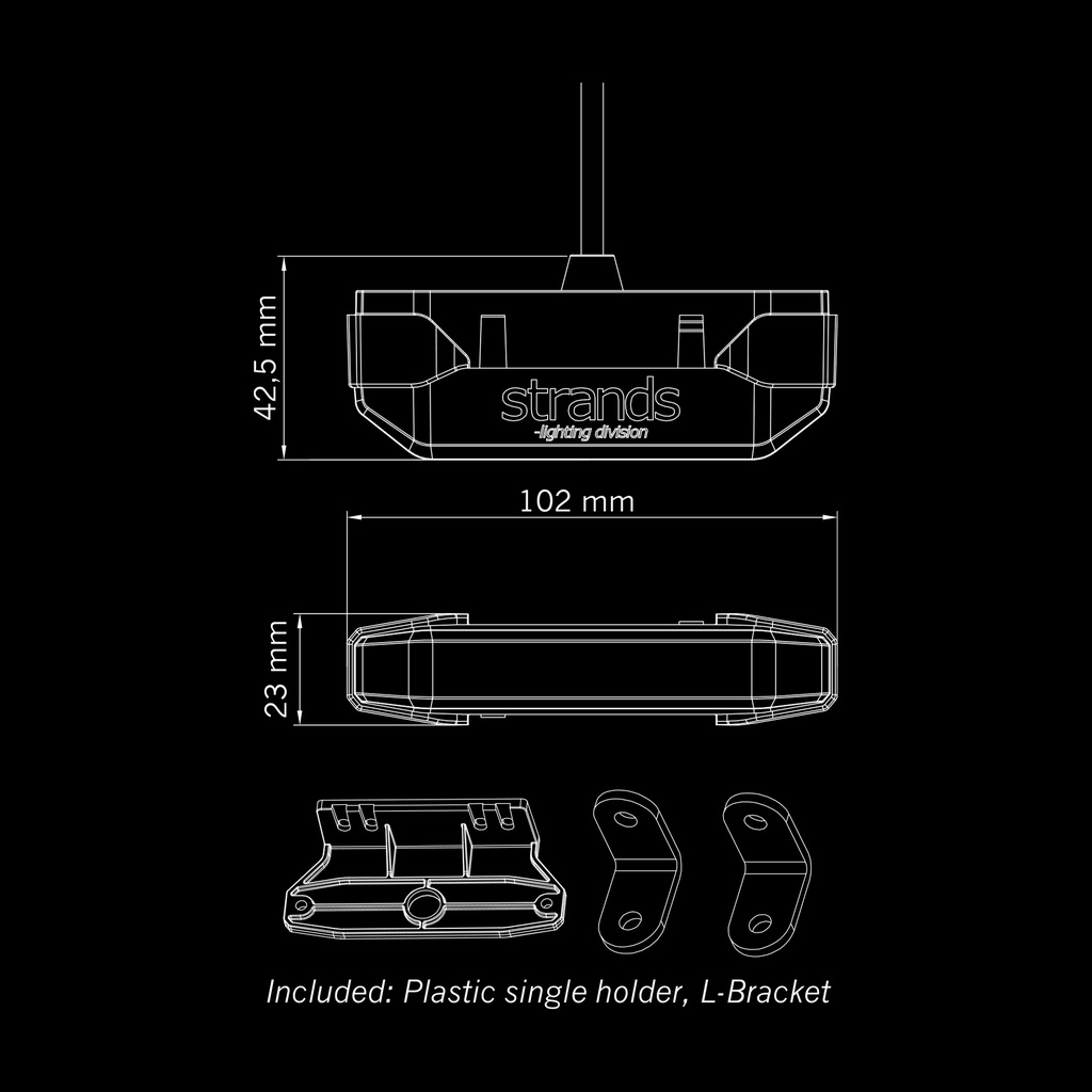 Firefly See Me - Double burner dual colour