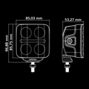 Nuuk D-Line QB Driving Light 3"