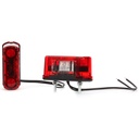 Number plate light 3 LED's + Red position light