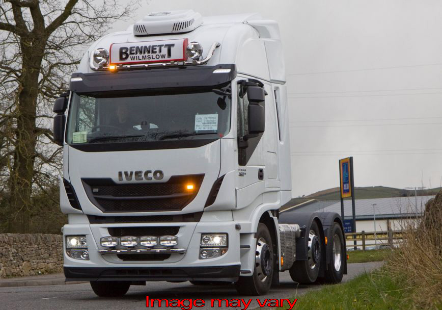 HiBar St. Steel - Iveco Stralis HI-WAY - Low Mounting