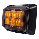 Strobe Light Orange 6 x 3 W LED's