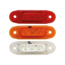 SLD marker lights 3-LED orange 12-24v