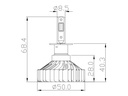 H3 LED conversion kit (2 lamps) 12-24V