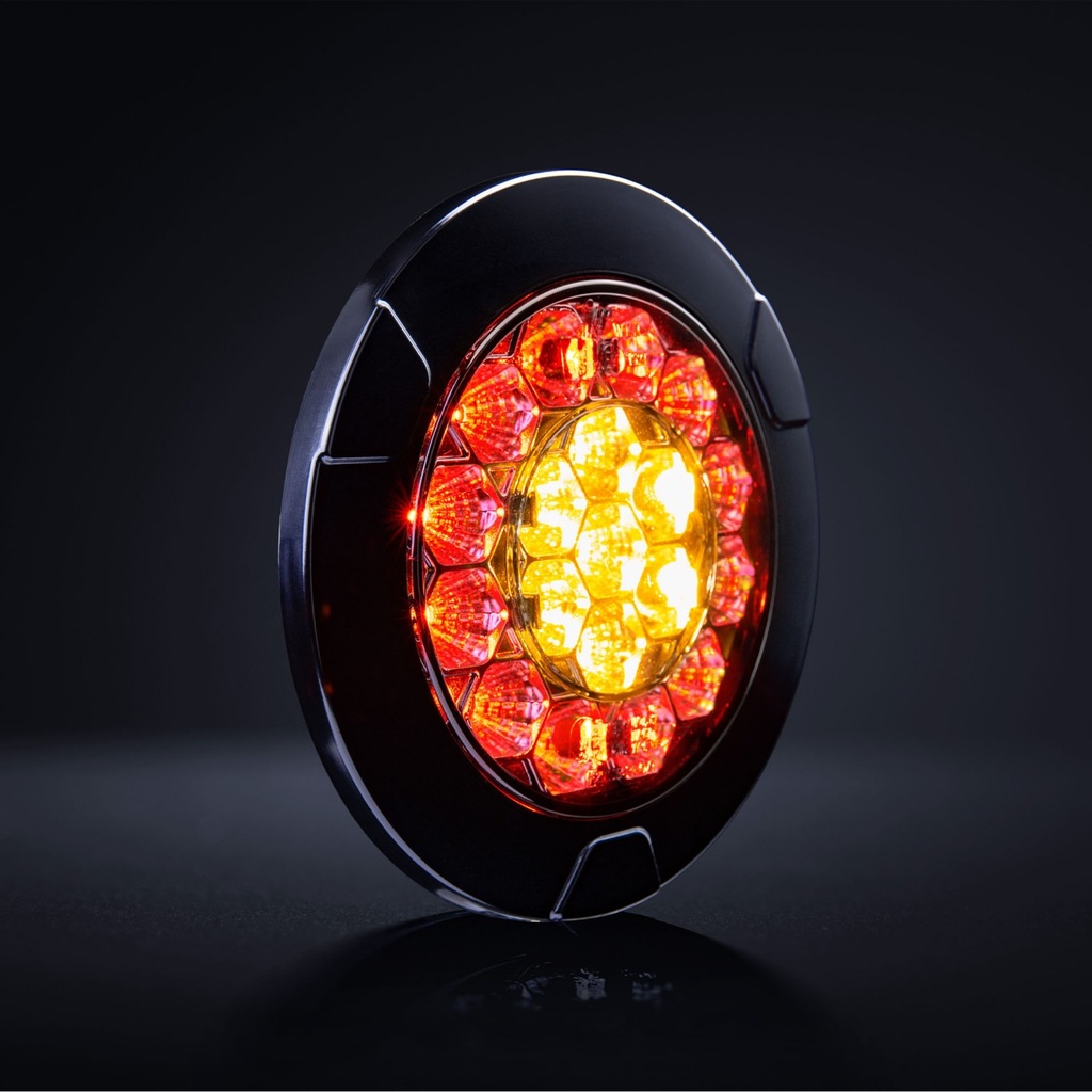 Freedom Black Raven Tail Light