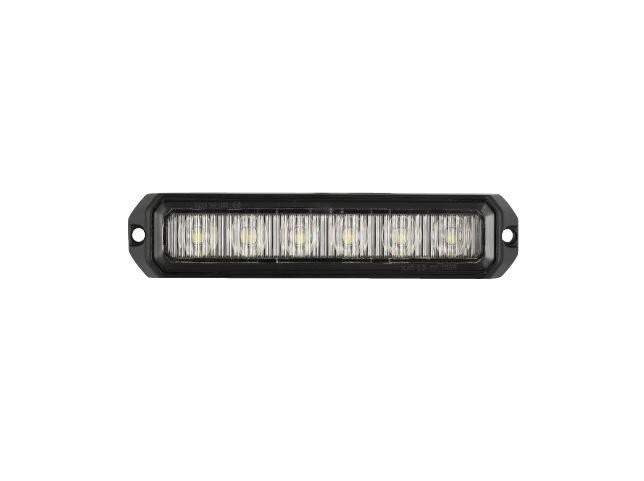 Flitslamp 6 LED's - Wit