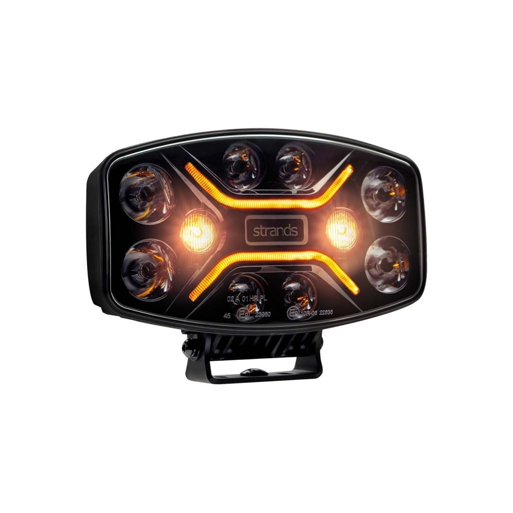 Ovale LED verstraler Dark Knight Insane