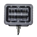 Stroboscooplamp oranje 6x3W LED's - 800219