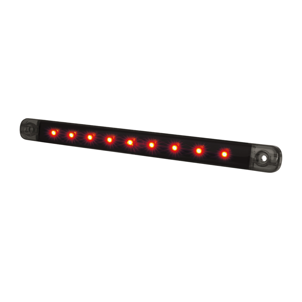 Dark Knight 9-LED positielicht - Rood