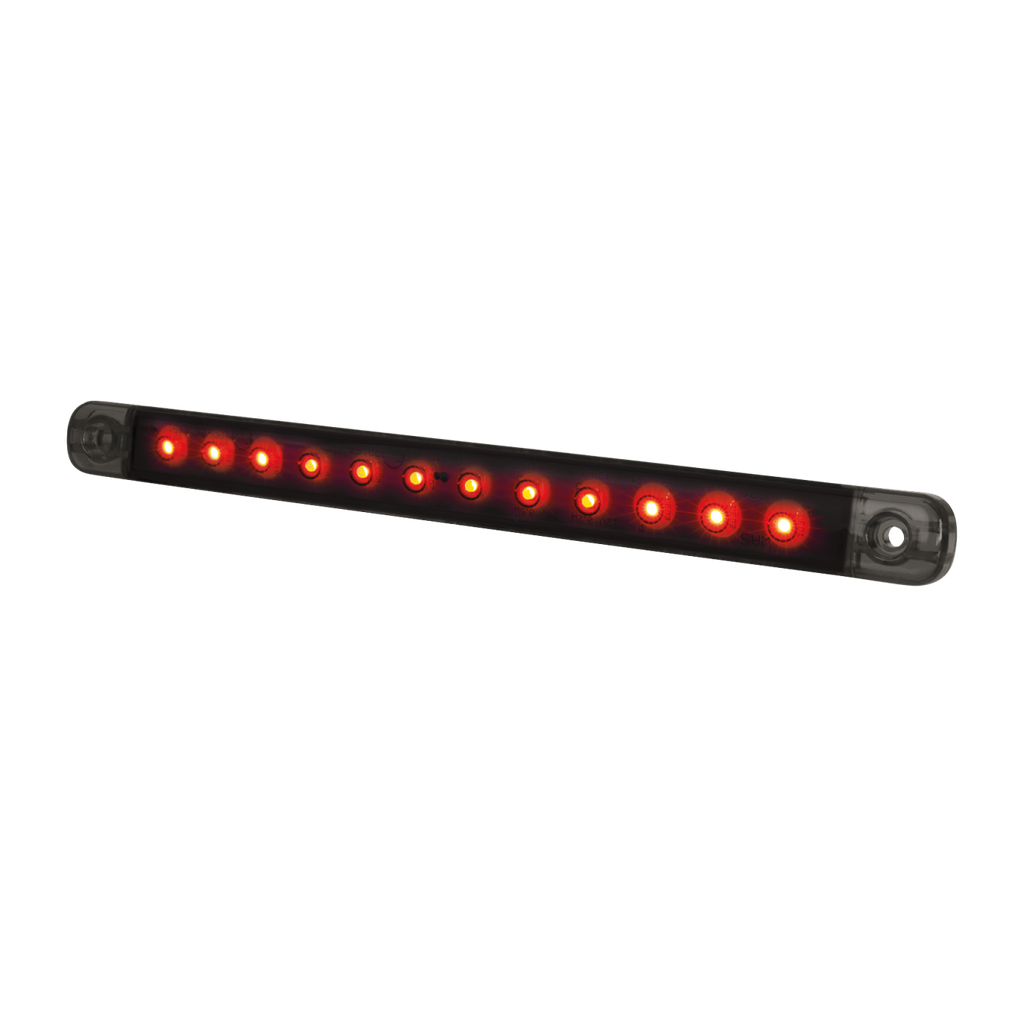 Dark Knight LED achterlicht/rem - Rood