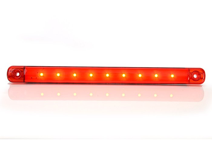 WAS RODE LED ZIJMARKERING 9-LED 12/24V