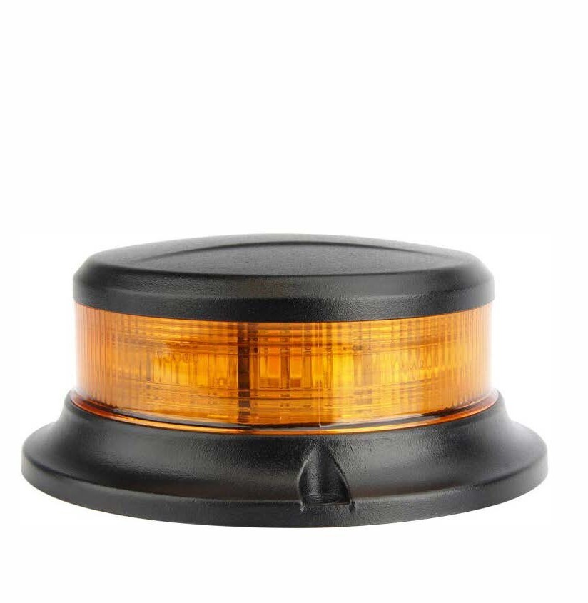 LED Beacon 12-24V Amber Lens