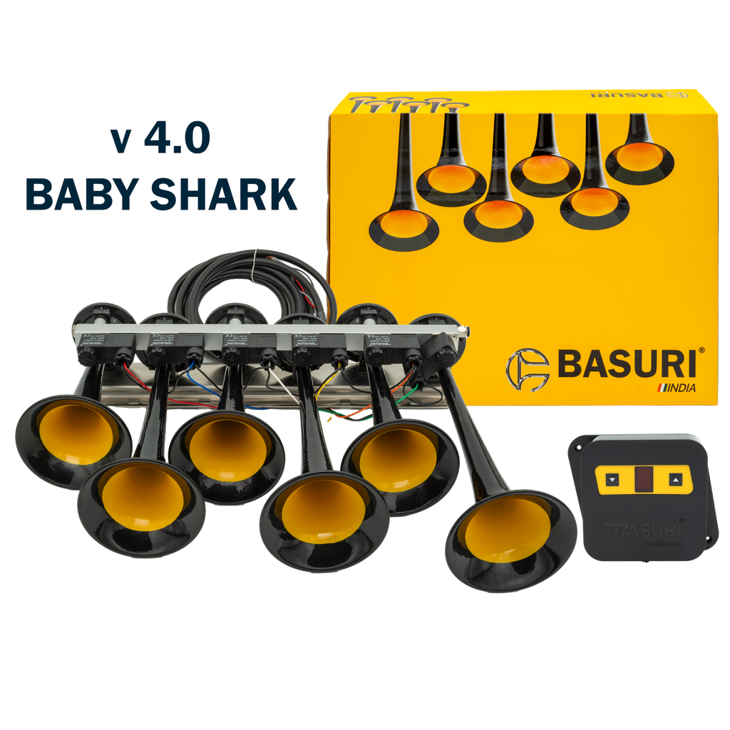 Basuri Baby Shark 2.0 Airhorn 12/24V - 22 Melodiën