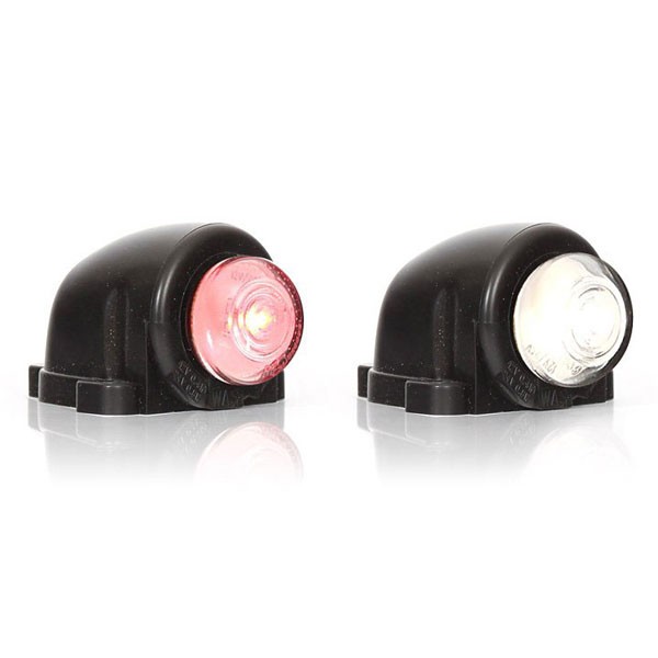 LED positielicht "Eyeball" rood 12/24V