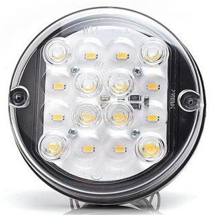 Round 24V LED Reverse Light - Ø115mm