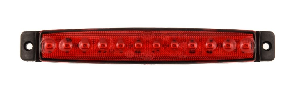 Dasteri markeerverlichting 12-LED 24V - Rood