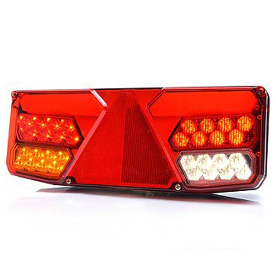 5-Chamber LED Trailer Taillight - Left - 12-24V