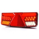 5-Chamber LED Trailer Taillight - Left - 12-24V