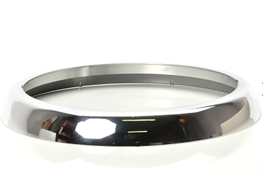 Chrome ring for LED tail lamp