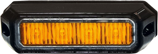 [5850175HP-AM] Flitslamp 6 LED's - Amber