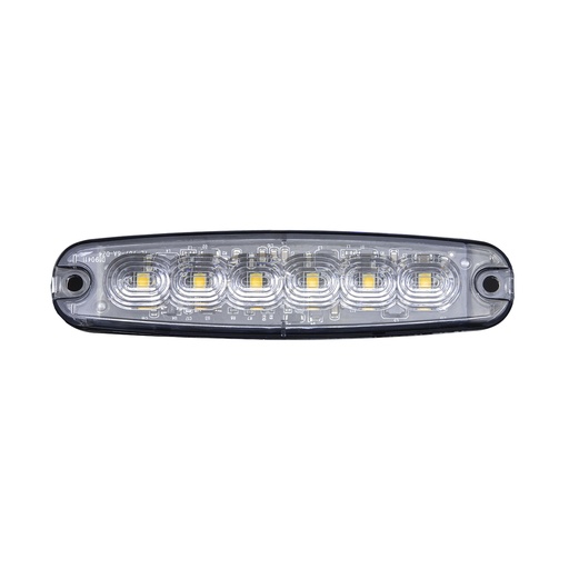 [5850203HP-A] 9-30V 6-LED Extra Thin LED Flasher - Orange