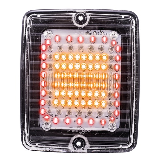 [5800108] IZELED 3-chamber Tail light with clear lens