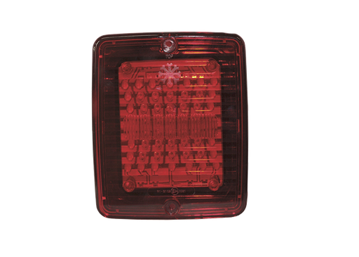 [5800110] IZELED REM-/ACHTERLICHT MET ROOD LAMPGLAS