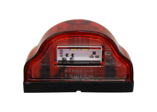 [5800029] License Plate Position Light LED 12-24V - Red