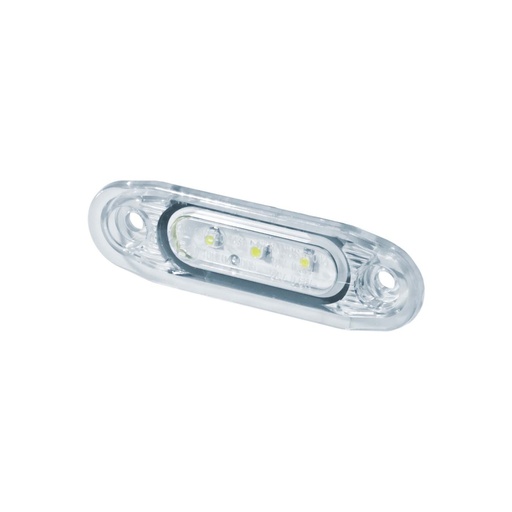 [5810023] SLD markeerverlichting 3-LED 12/24V - Wit