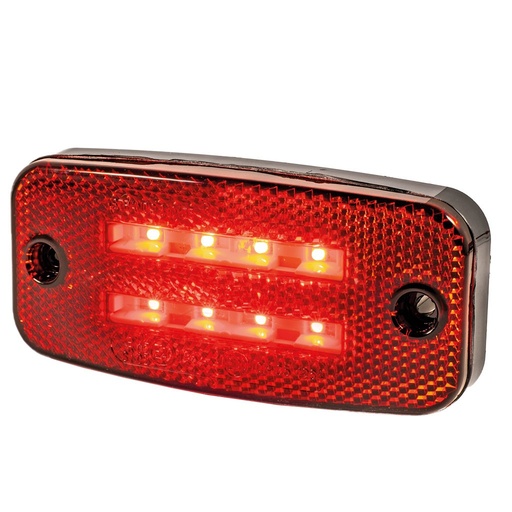 [5810135-5] Zijmarkeringslicht/Remlicht rood dubbele lijn Led