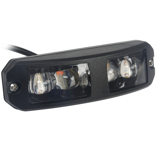 [5850197HP-A] Lighthead 180° degrees AMBER LED 12-24V