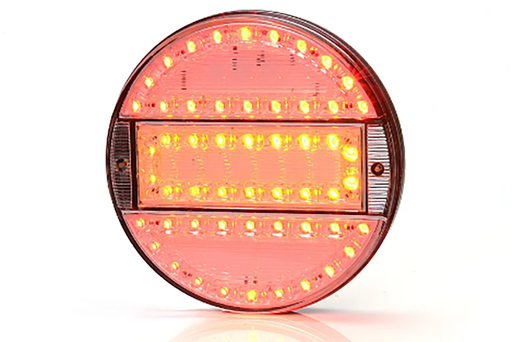 [5800731] 3-chamber taillight led 12v-24v clear