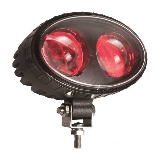 [5809063-R] VORKLIFT WAARSCHUWINGSLAMP MET RODE LED SPOT